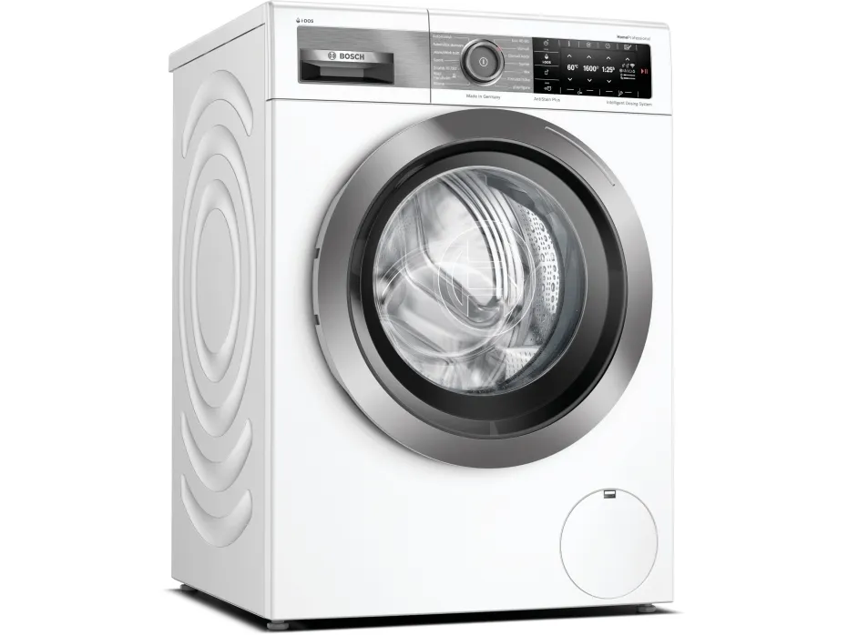 Bosch HomeProfessional i-DOS WAXH2E0LSN - Vaskemaskine - Wi-Fi - bredde: 59.8 cm - dybde: 63.2 cm - højde: 84.8 cm - frontbetjening - 70 liter - 10 kg - 1600 rpm - hvid