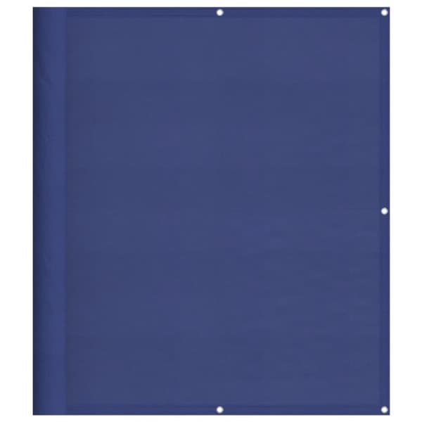 vidaXL Balkongskjerm blå 120x700 cm 100% polyester oxford