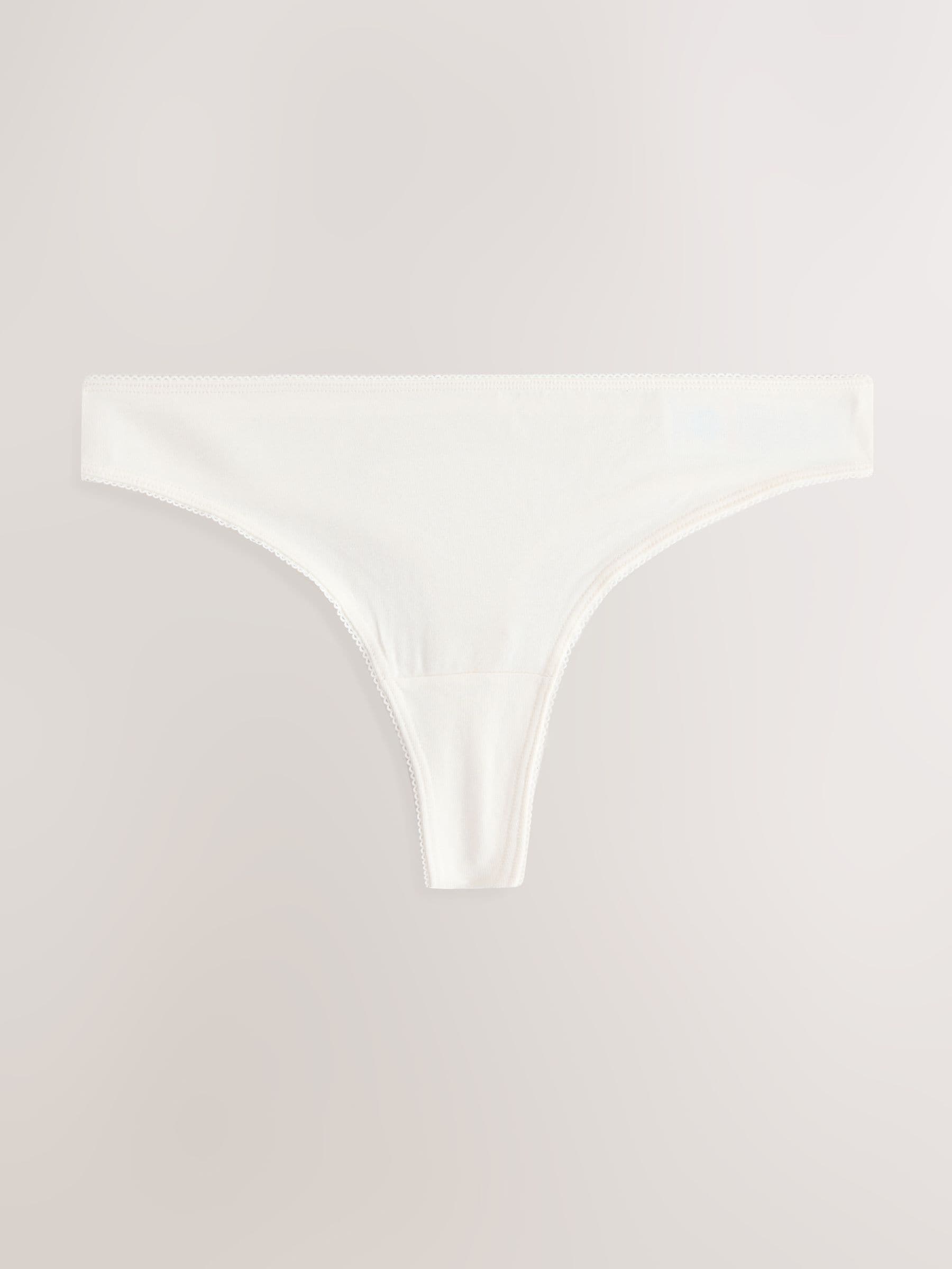 Blue Bows - Set van 7 slips met hoog katoengehalte