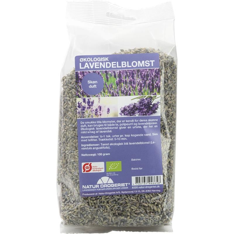 Natur Drogeriet Lavendelblomst Tørket