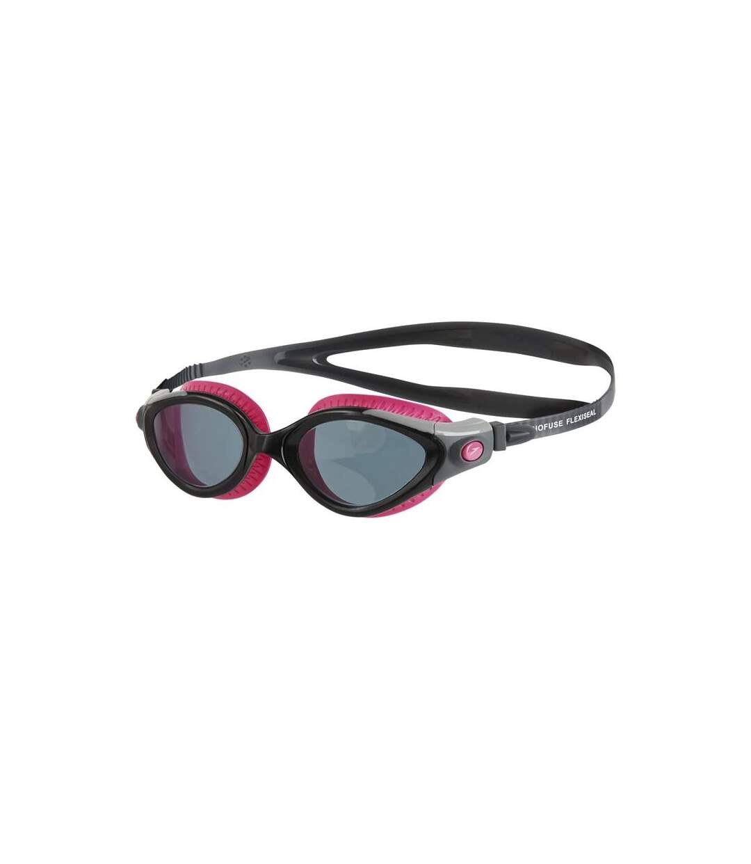 Speedo - Lunettes de natation BIOFUSE FLEXISEAL - Femme (Rose foncé / Noir) (Taille unique) - UTCS1513