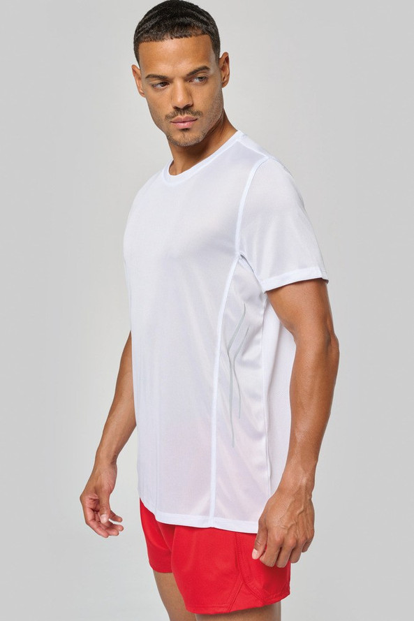 ProAct PA465 - T-SHIRT BI-MATIÈRE SPORT MANCHES COURTES