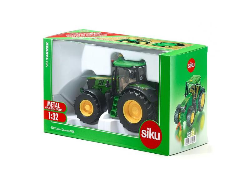 Siku Traktor John Deere 6210R 1:32 Siku Farmer Traktor mit vielen originalgetreuen Details