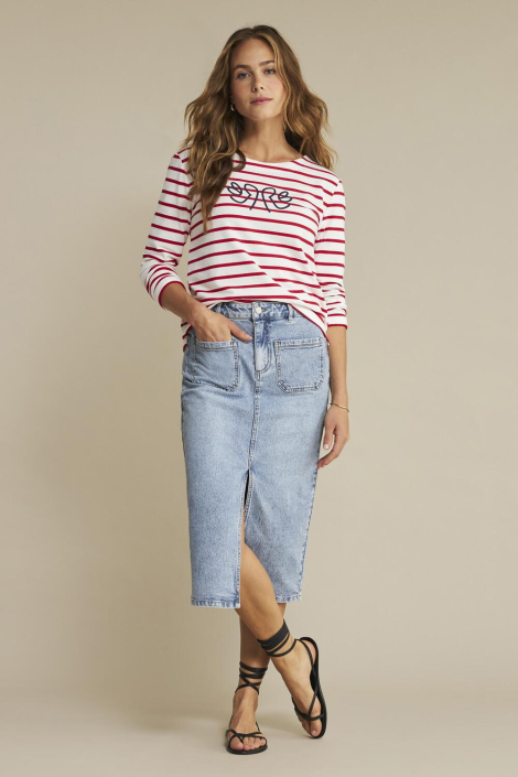 Red Button blauwe dames rok