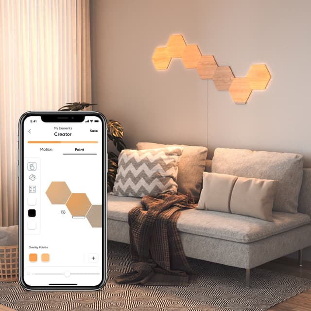 Nanoleaf Elements Wood startsæt 3301815