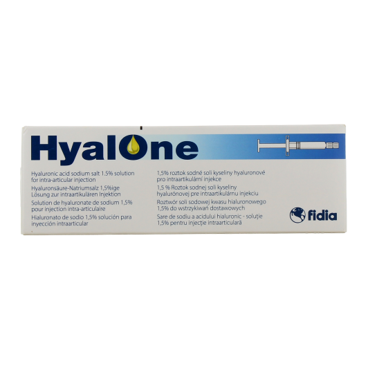 Solution viscoélastique Hyaline - Hyaluronate de sodium