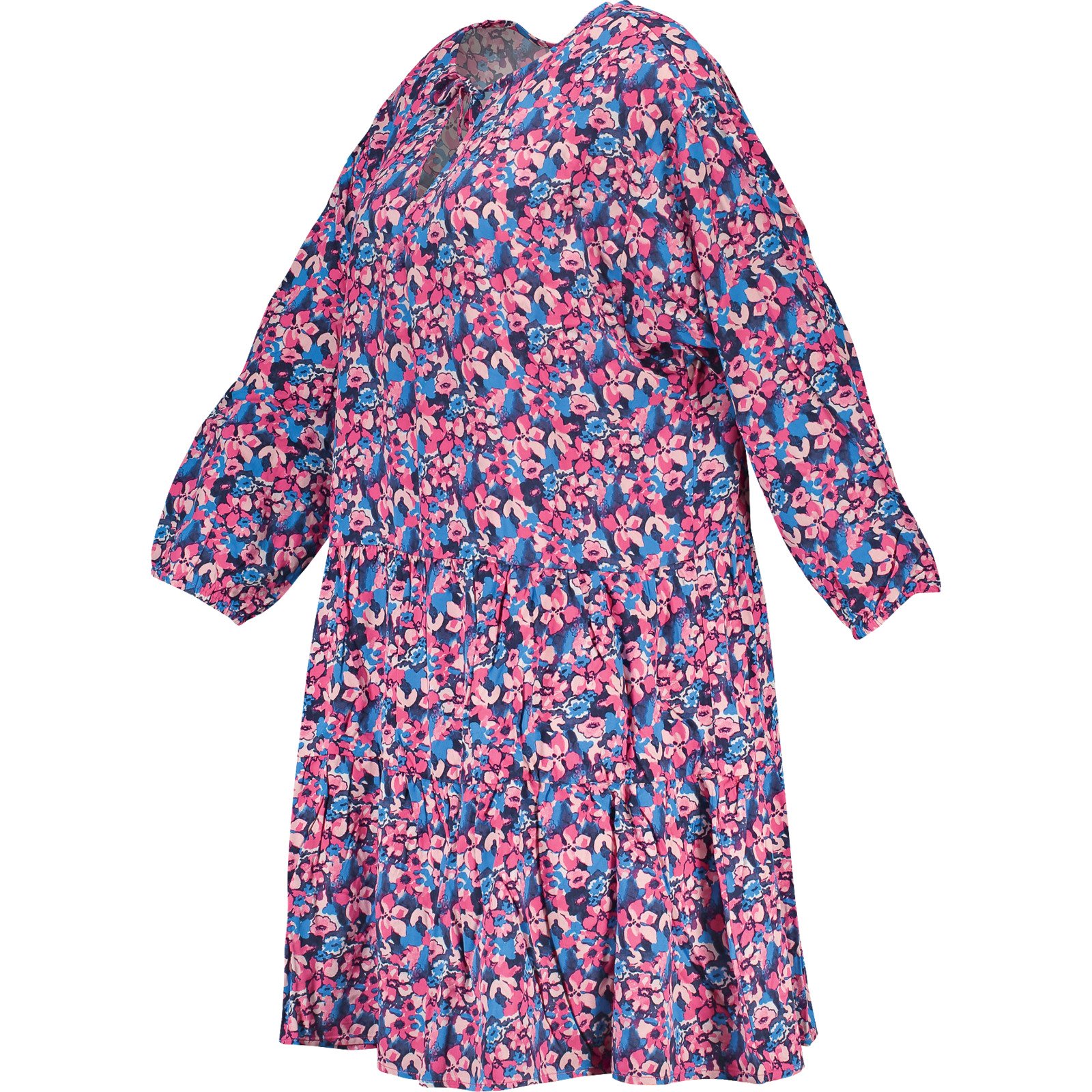Esprit Damen-Langarmkleid M, himbeer