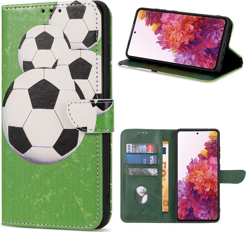 Solidenz bookcase Samsung Galaxy S23 FE - Voetbal