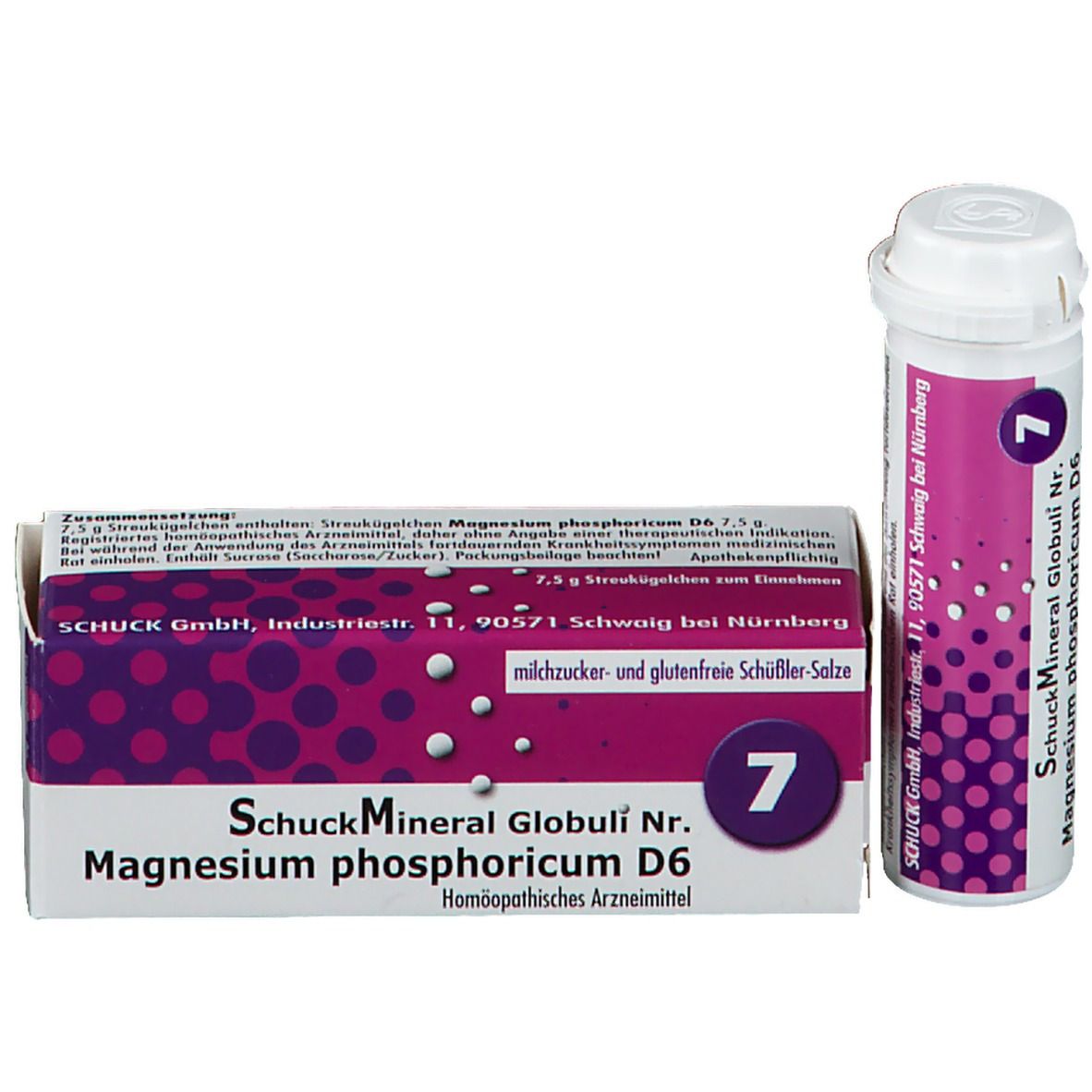 Schuckmineral Globuli 7 Magnesium phosph. D6