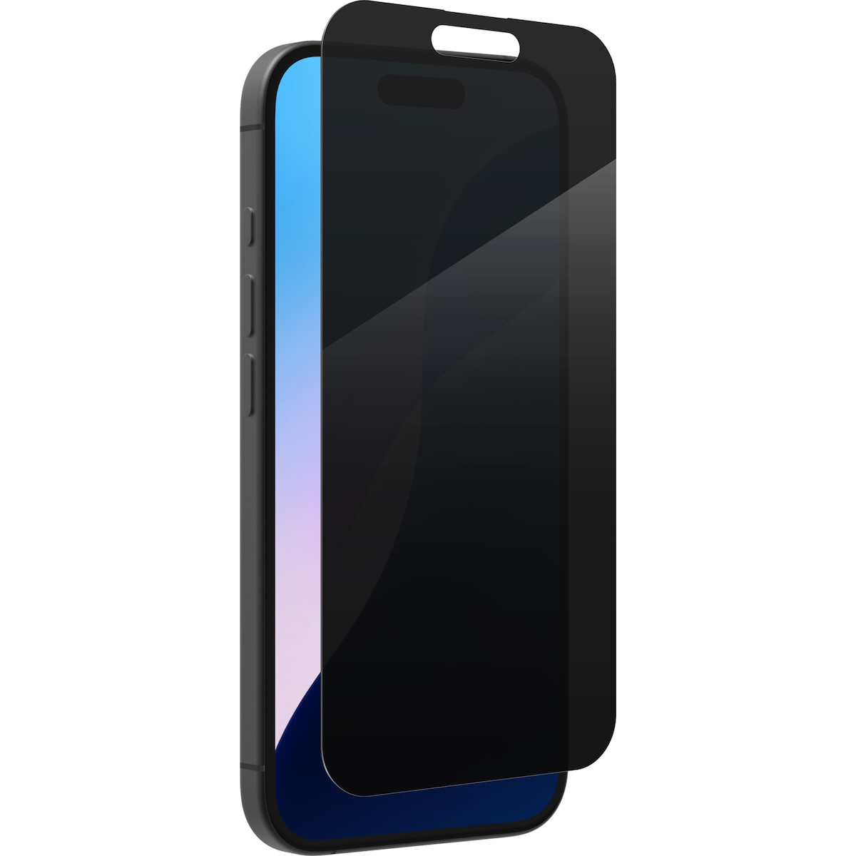 Zagg iPhone 16/15 Glass Elite Privacy skjermbeskytter