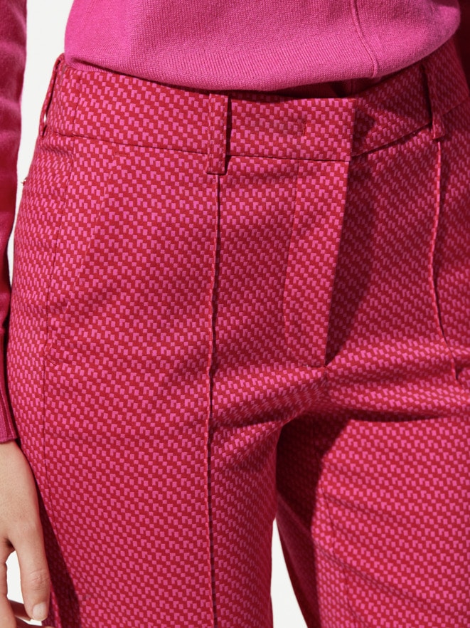 7/8-Jacquardhose Minimal