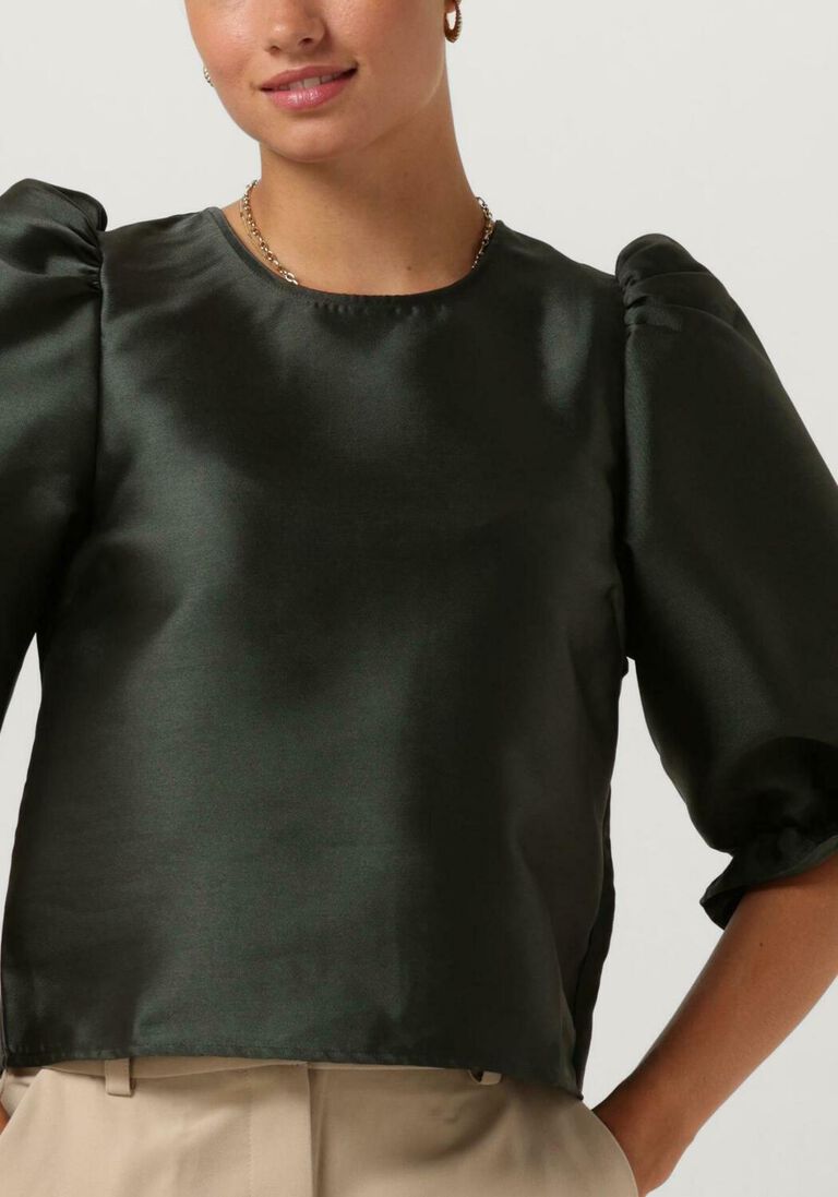 MODSTR\u00D6M donkergroene modstr&ouml;m top flomd top