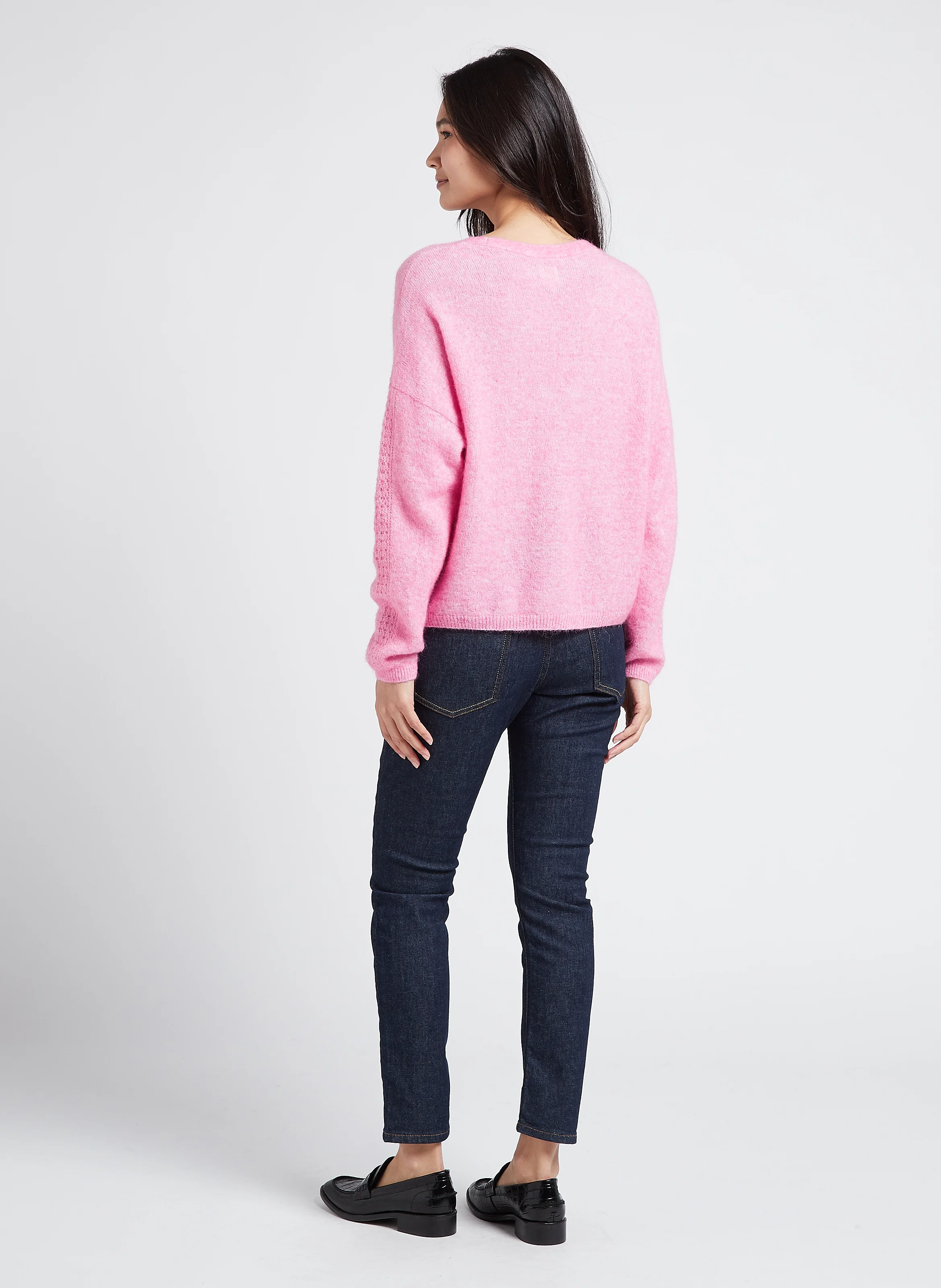 CRYSTAL - Jean slim en coton mélangé | Bleu