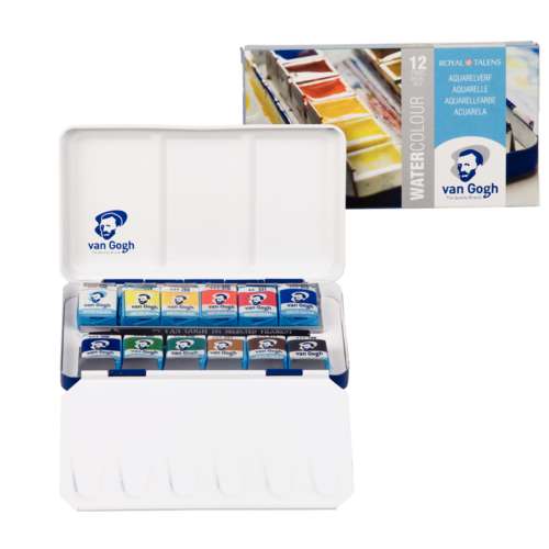 Talens VAN GOGH Aquarellfarben im Metallkasten