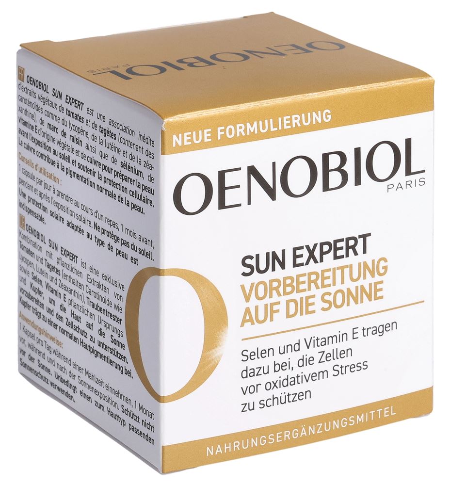 OENOBIOL Sun Vorbereitung Sonne<br>30 Stück, Karton, Kapsel