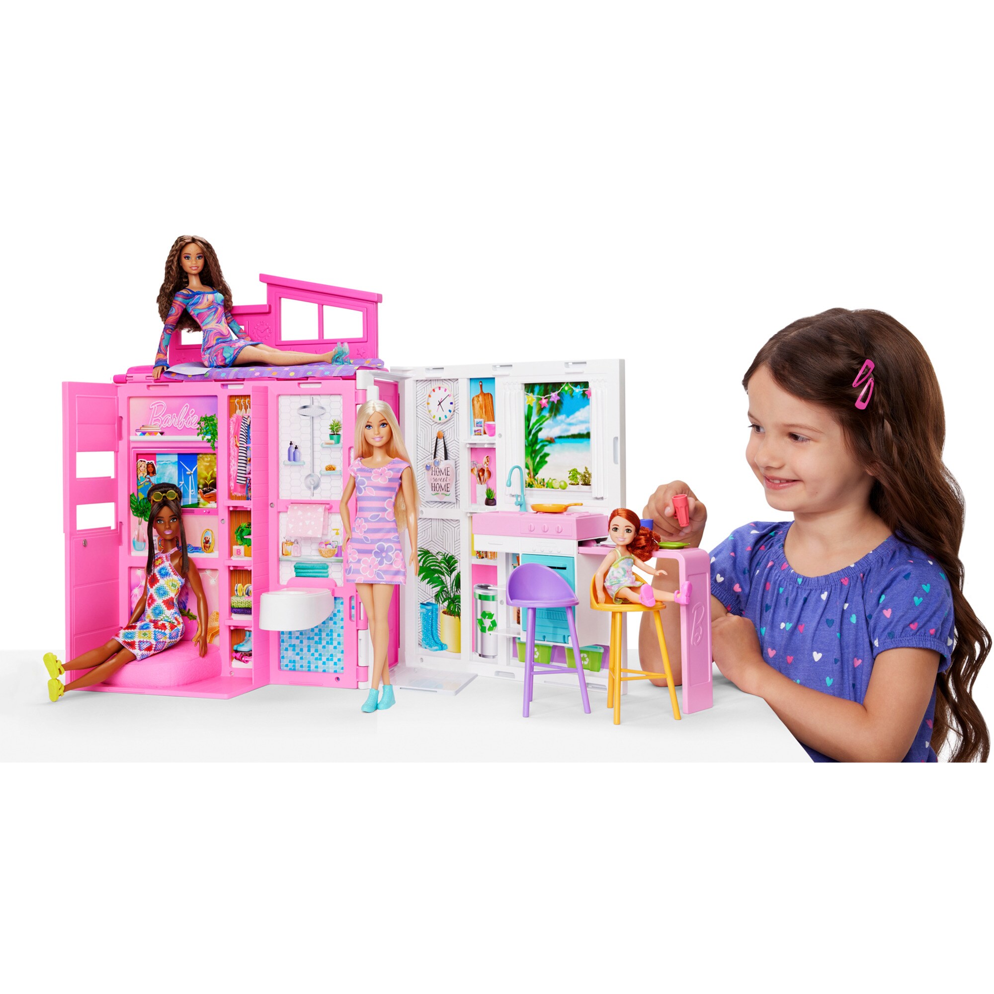 Mattel Kulisse Barbie Ferienhaus Spielset
