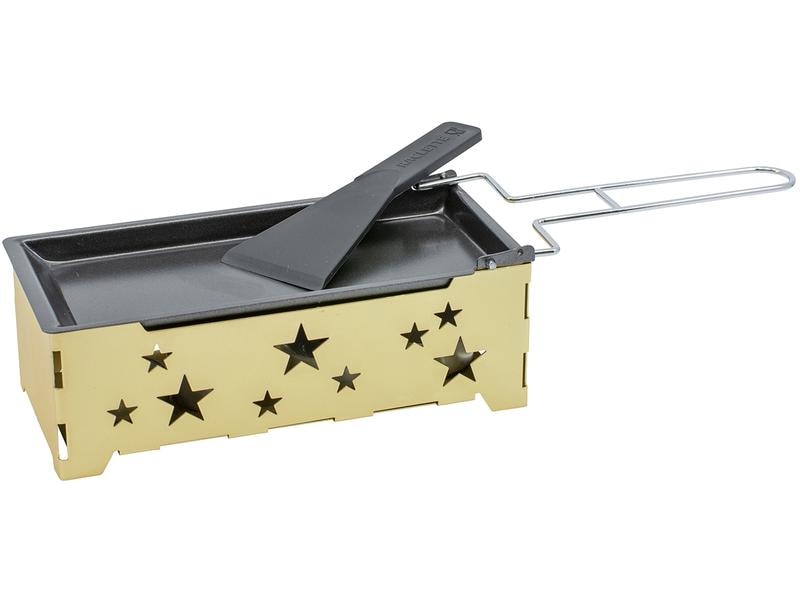 Kadastar Teelicht-Raclette 2go Golden Star Gold/Schwarz Kerzenraclette