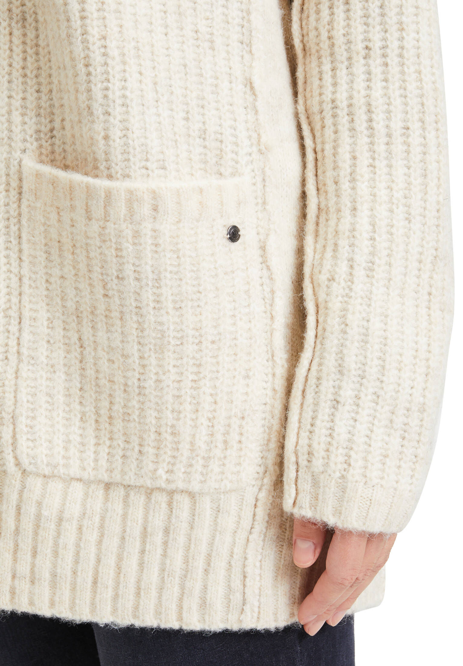 Betty & Co| Damen Casual-Strickjacke ohne Verschluss