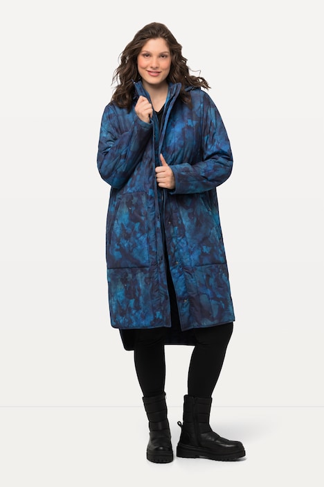 Leichte, gesteppte Funktionsjacke, wasserabweisend, 2-Wege-Zipper
