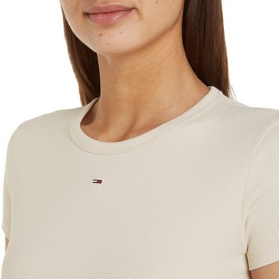 Tee-shirt à manches courtes femme Slim Essential TOMMY HILFIGER