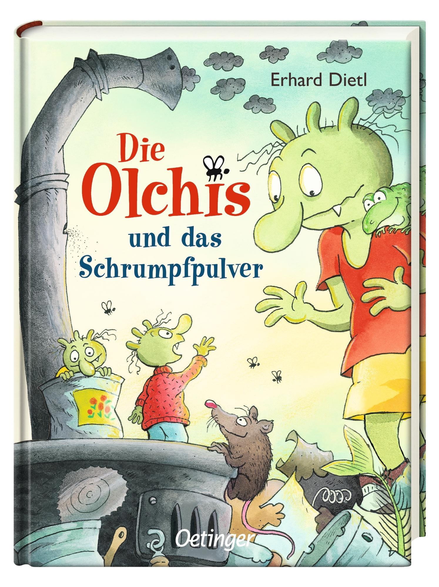 Die Olchis und das Schrumpfpulver / Die Olchis-Kinderroman Bd.11