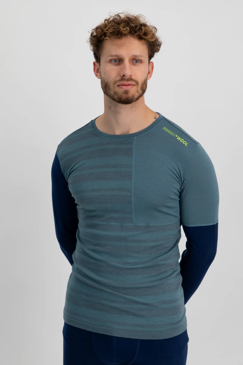 Ortovox 185 Rock N Wool Merino Herren Thermo Longsleeve