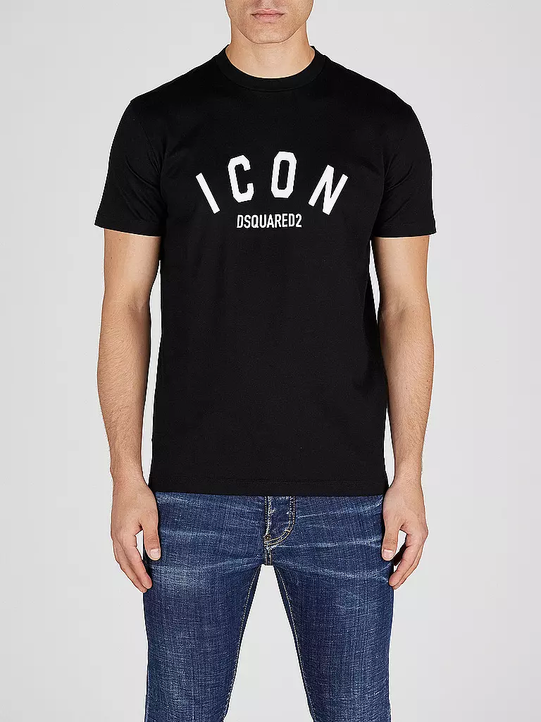 DSQUARED2 T-Shirt schwarz