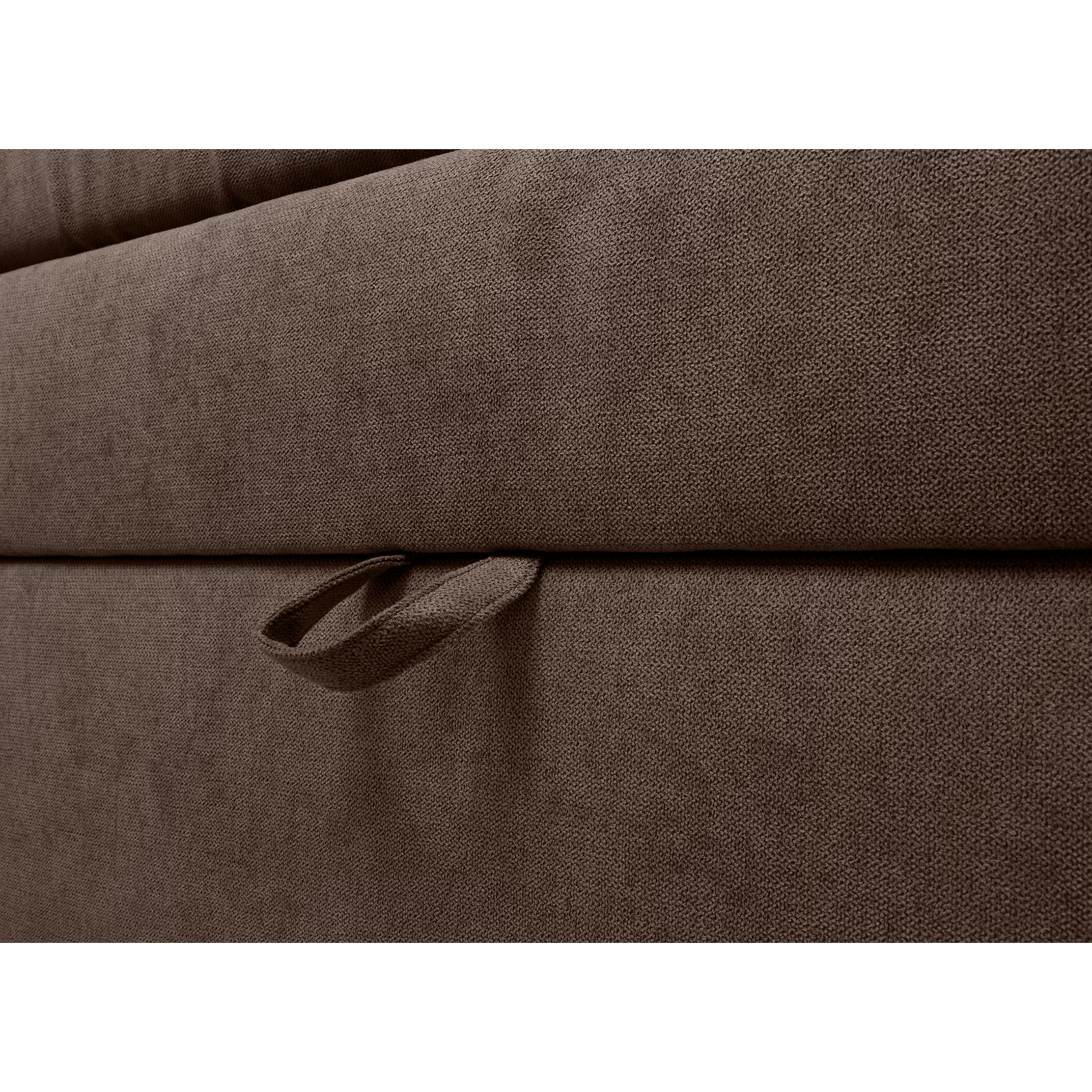 Boxspringbett - braun - H3 - Bettkasten - 120x200 cm