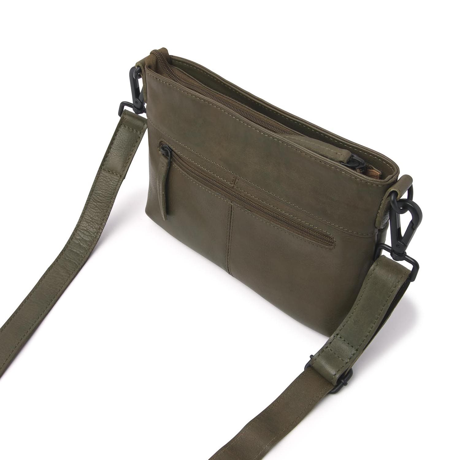 dR Amsterdam Tampa Schoudertas V olive