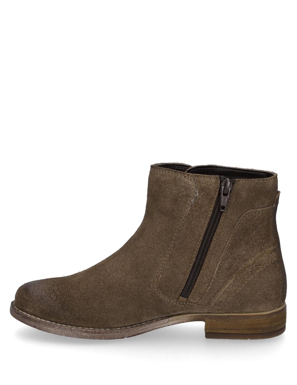 Stiefelette Sienna 35, taupe