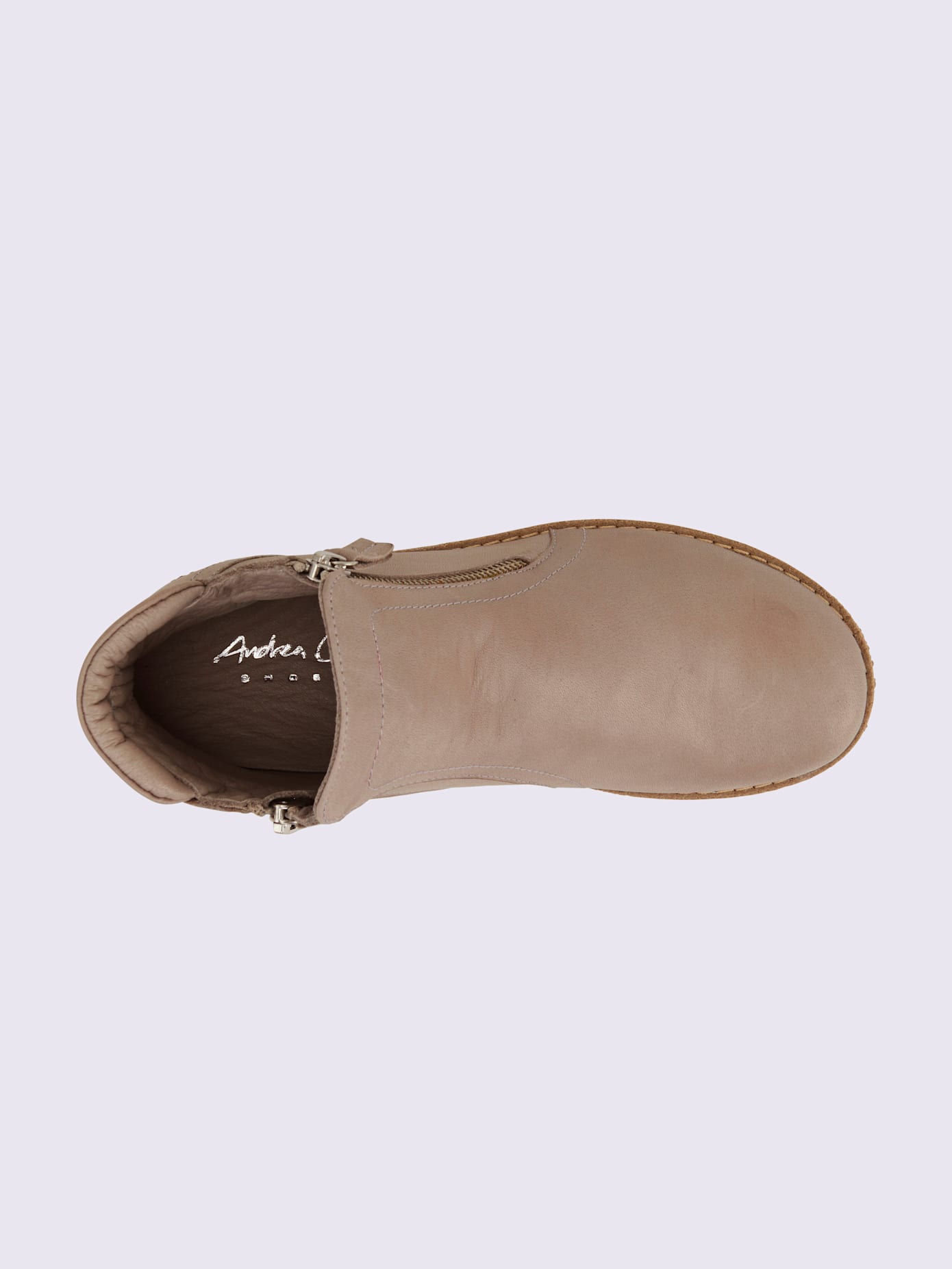 Bottines cuir nappa de vache