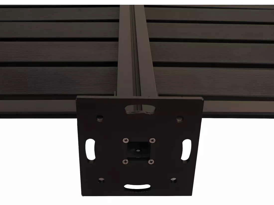Clôture pour poubelles en aluminium MCW-K57, anthracite