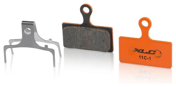 Paire de Plaquettes Organiques XLC BP-O25 Shimano XTR
