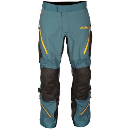 Pantalon KLIM BADLANDS PRO SHORT GORETEX - COURT - Noir / Orange