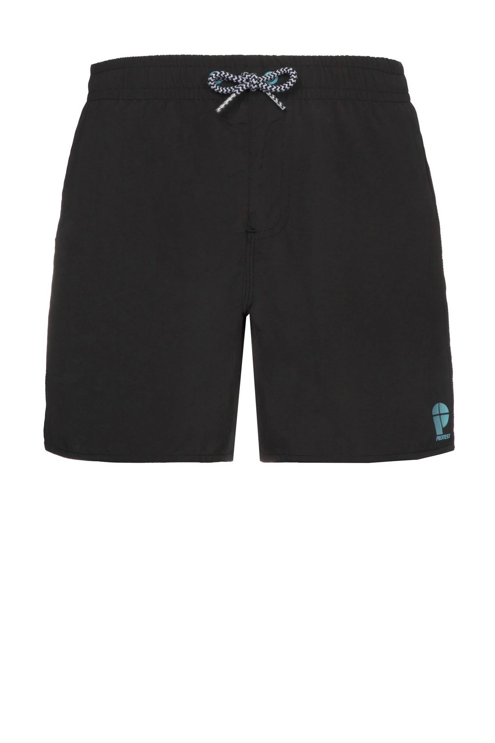 Protest zwemshort CULTURE JR zwart