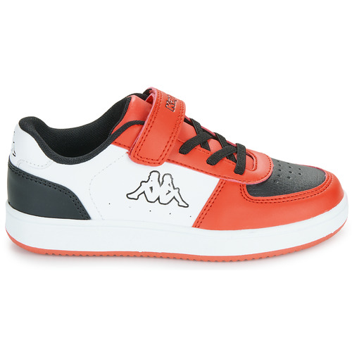 Kappa - MALONE KID - Blanc / Noir / Rouge