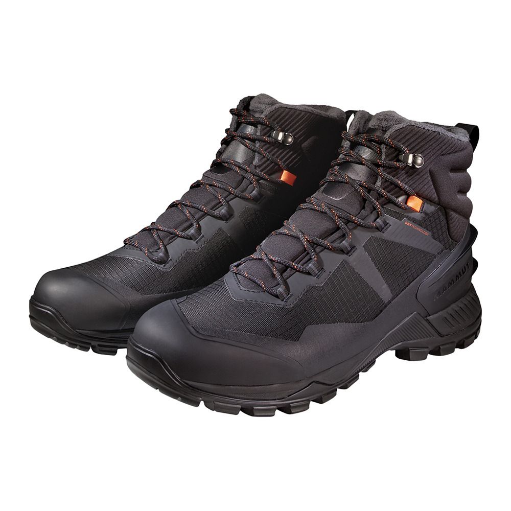 Mammut BLACKFIN III MID DT - Chaussures randonné Homme black/black