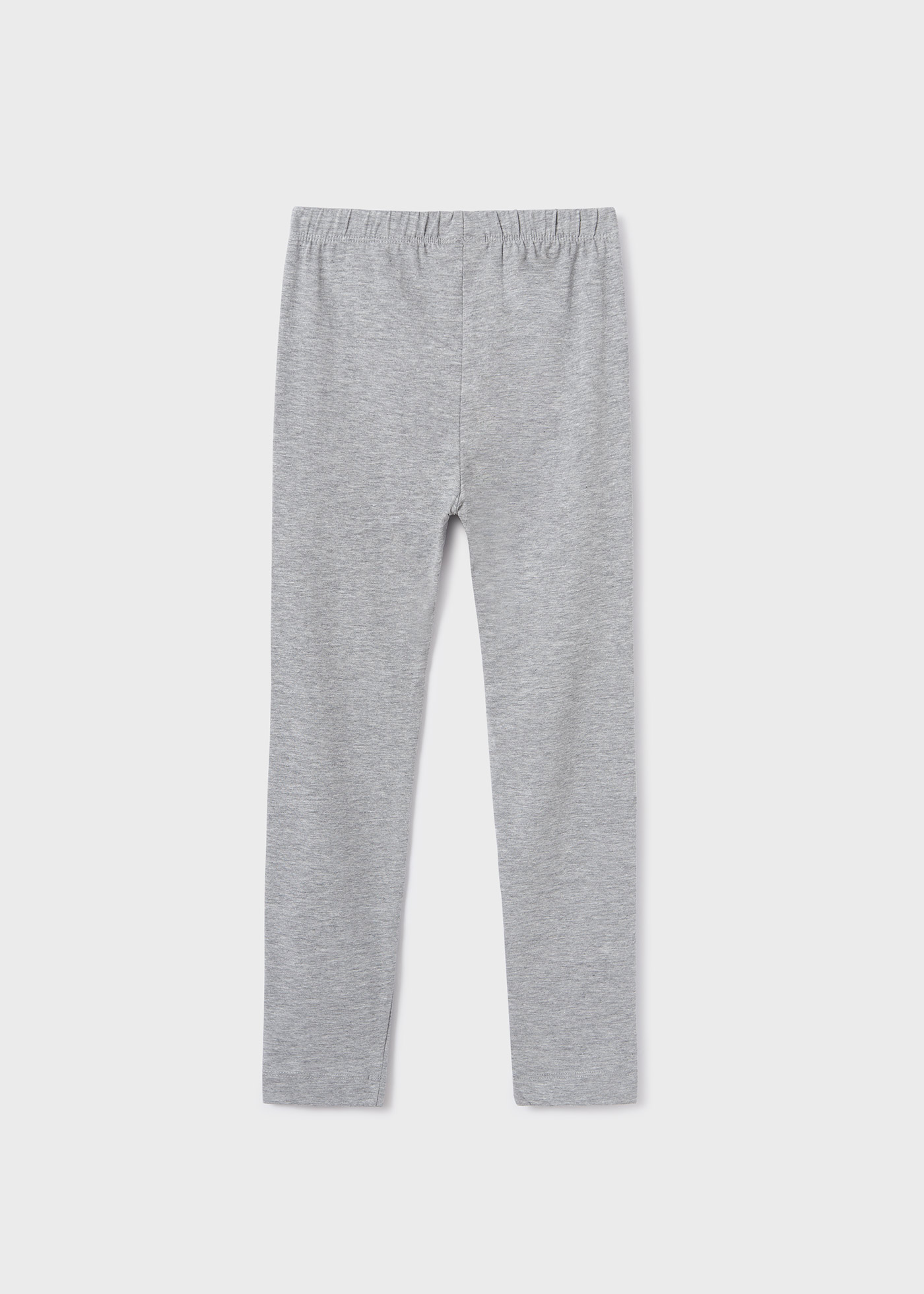 Leggings compridas de algodão sustentável para meninas