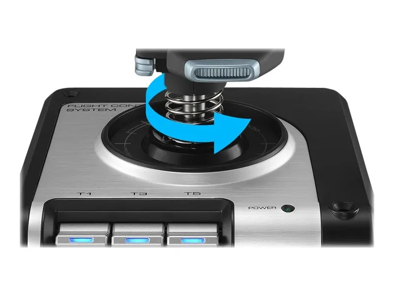 Logitech G X52 H.O.T.A.S. - Joystick og speeder - kablet - for PC