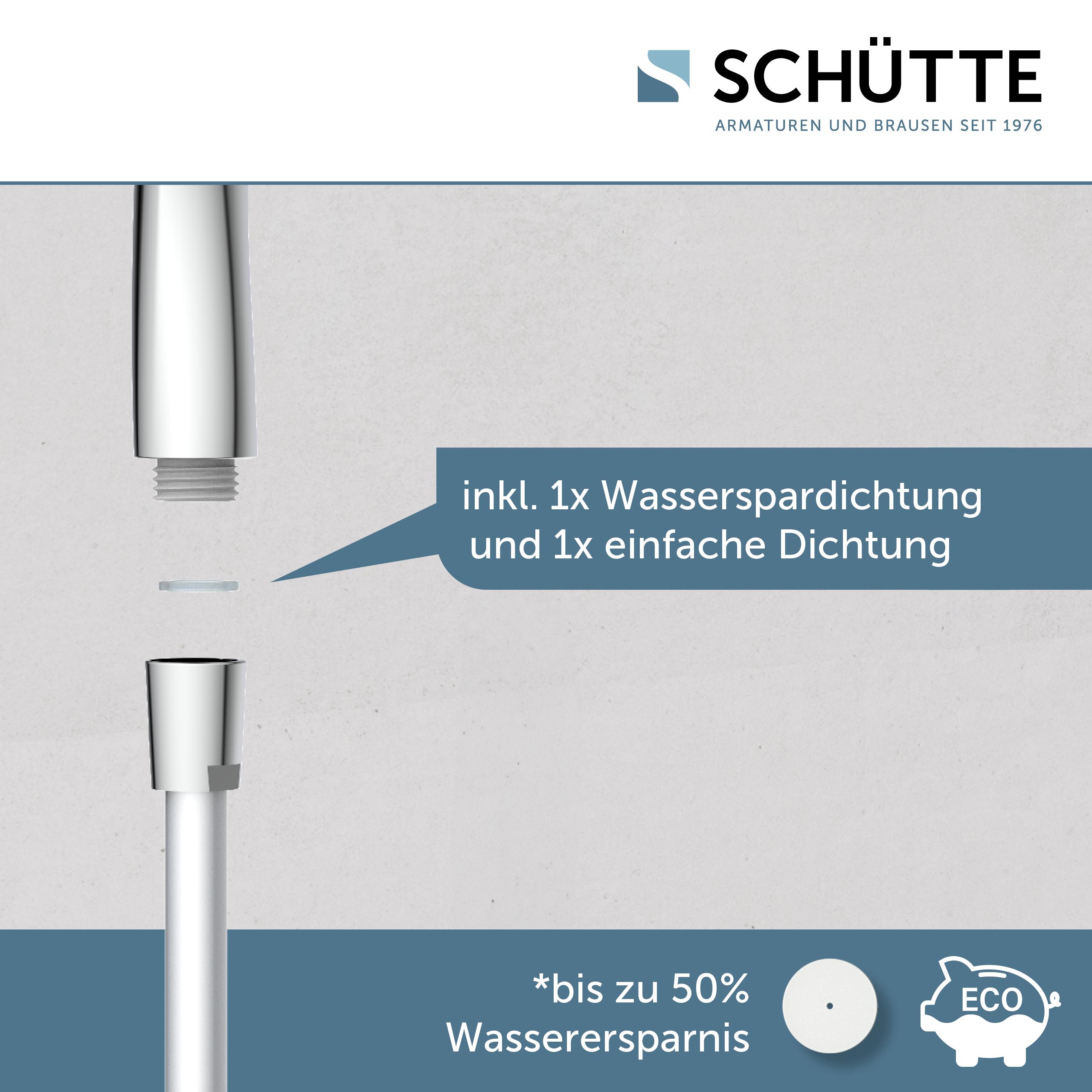 SCHÜTTE CAPRI Handbrause, Chrom/Anthrazit