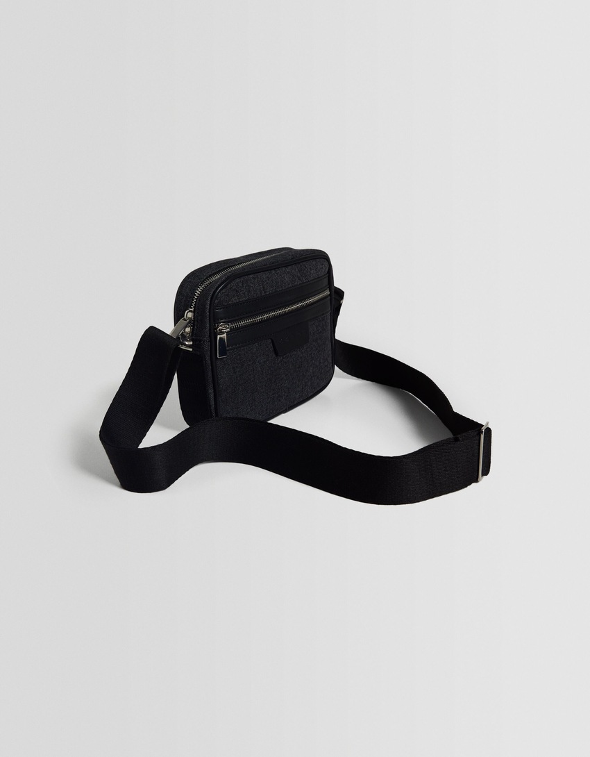 Bolsa transversal de jeans