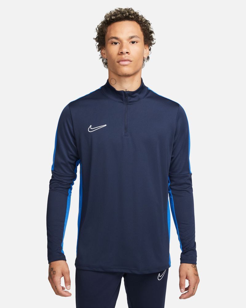 Haut d'entrainement 1/4 Zip Nike Academy 23 Bleu Marine & Bleu Royal pour homme