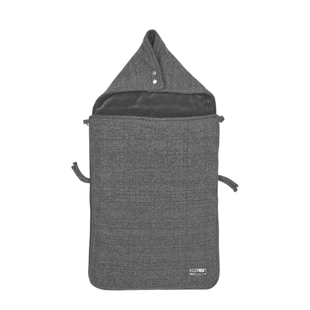 Knit Basic deluxe voetenzak groep 0 antraciet