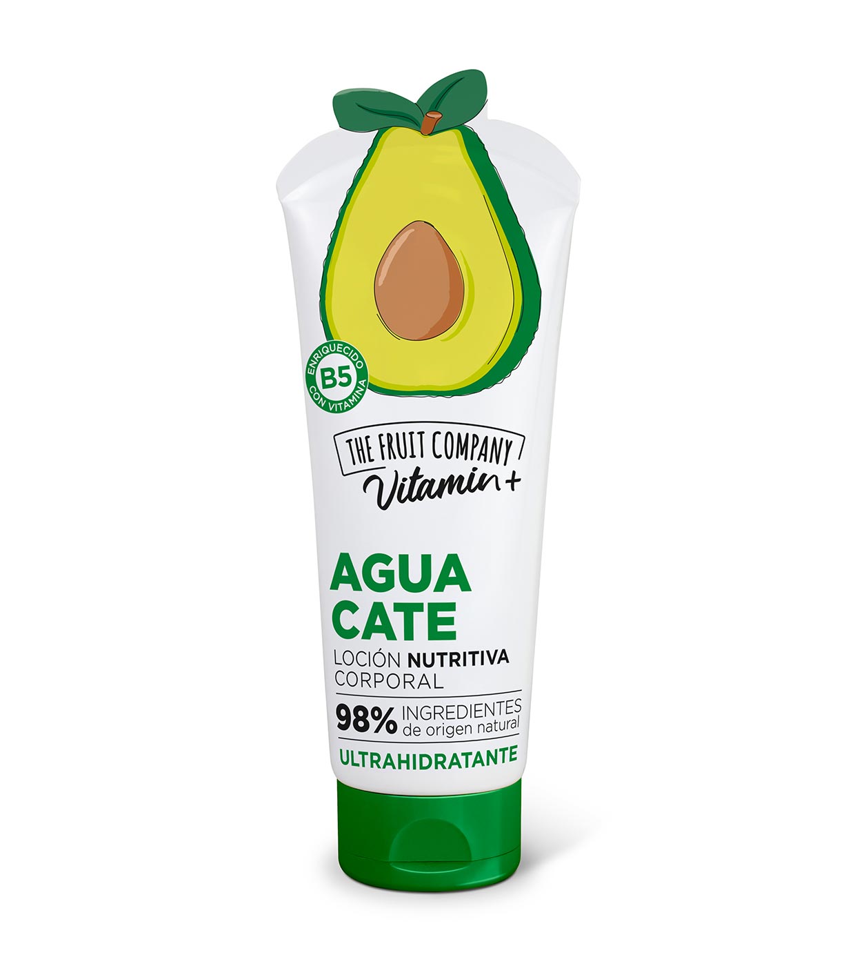 The Fruit Company - Loção Corporal Nutritiva Vitamin+ - Abacate