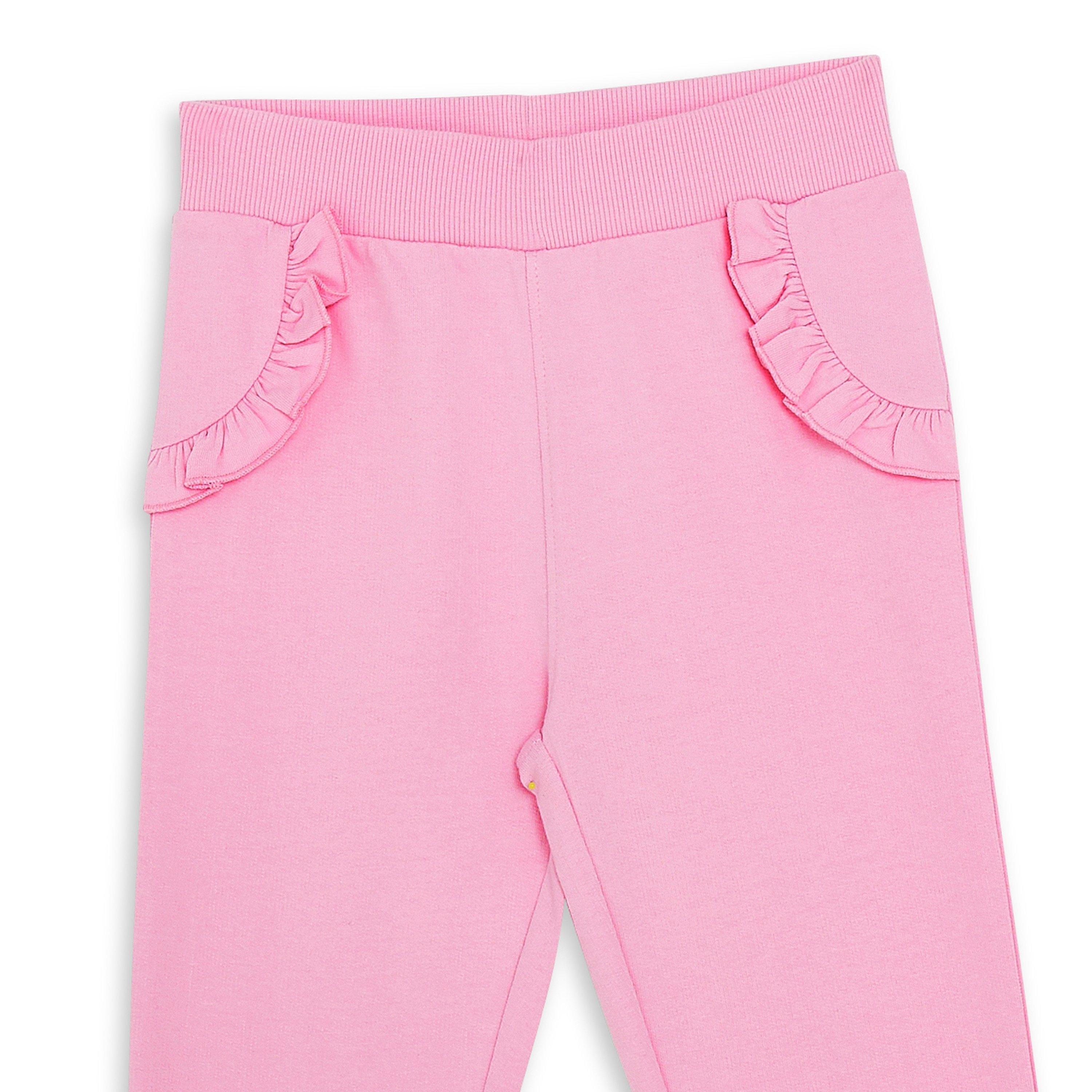 Be You Younger Girls Essential Jogger Pink