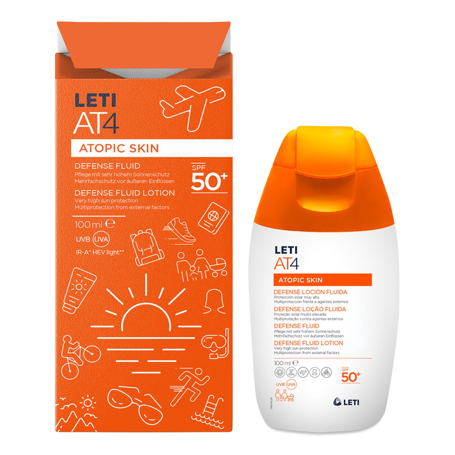 LETI AT4 Defense Fluid SPF 50+