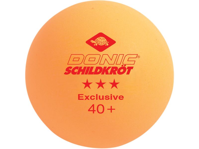 DONIC Schildkröt Tischtennisball 3-Stern Avantgard orange Wettkampfbälle