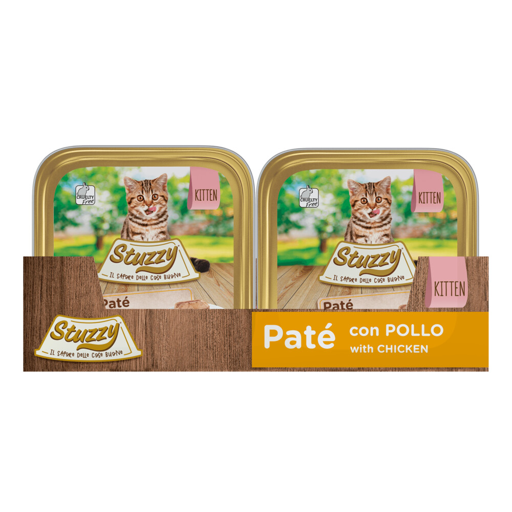32x Stuzzy Kattenvoer Paté Kip100 gr