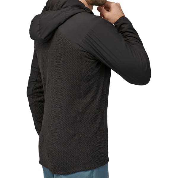Doudoune randonnée PATAGONIA M'S NANO-AIR LIGHT HYBRID HOODY BLACK