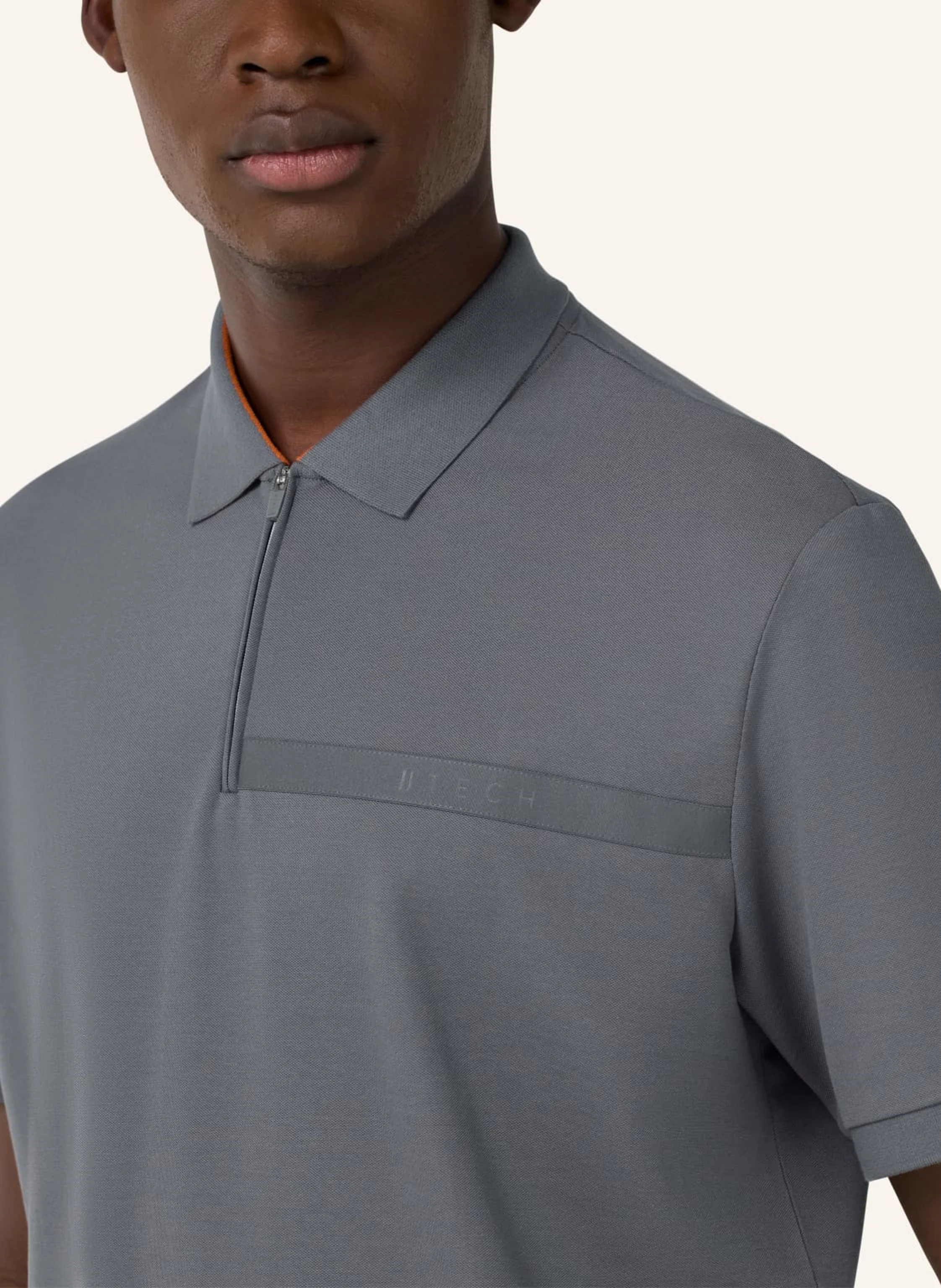 BOGGI MILANO Piqué-Poloshirt